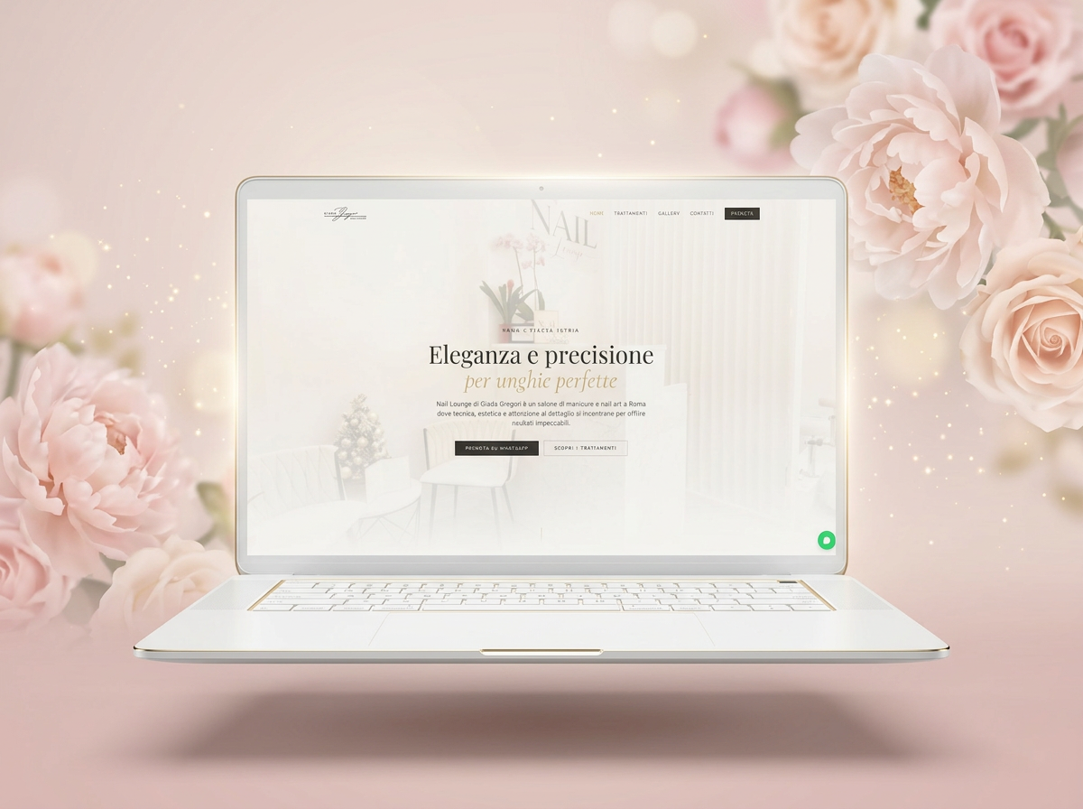 Anteprima del sito Nail Lounge